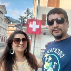 We are in Switzerland